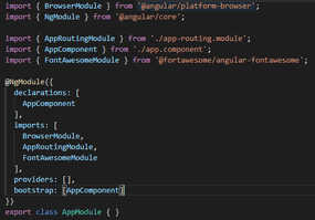 Use Font Awesome Angular Component in 5 simple steps | Sri Gunnala